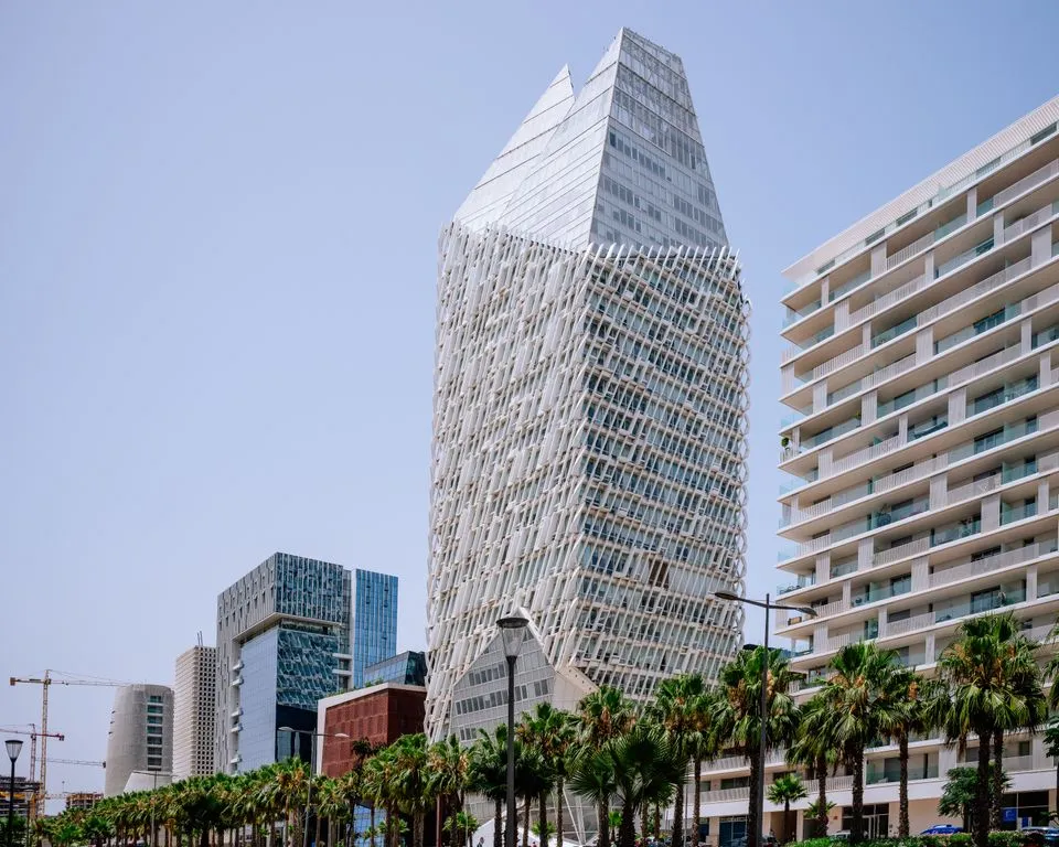 Casablanca Finance City Skyline